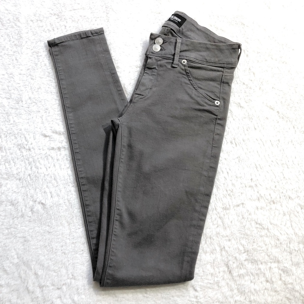 Hudson Collin Mid-Rise Skinny Jeans - Picture 1 of 10